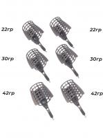 Набор пластиковых фидерных кормушек FC M1 ОЗЕРО 6шт.